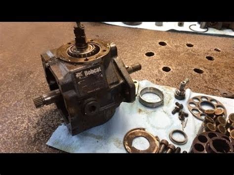 bobcat mini excavator hydraulic pumps|bobcat 743 parts.